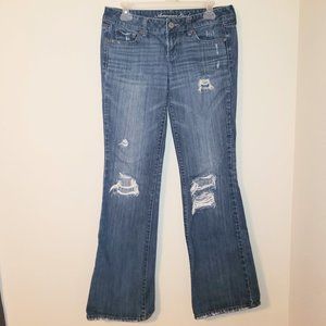 American Eagle Favorite Boyfriend Distressed Jeans